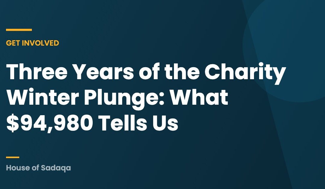 Three Years of the Charity Winter Plunge: What $94,980 Tells Us