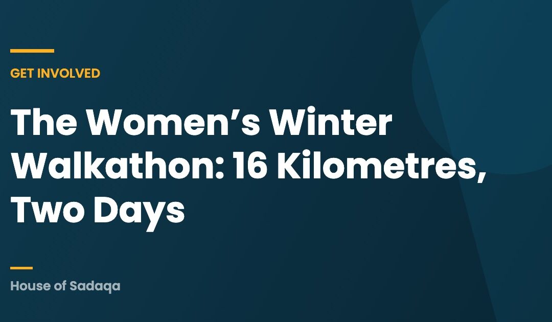 The Women’s Winter Walkathon: 16 Kilometres, Two Days, $16,491 Raised